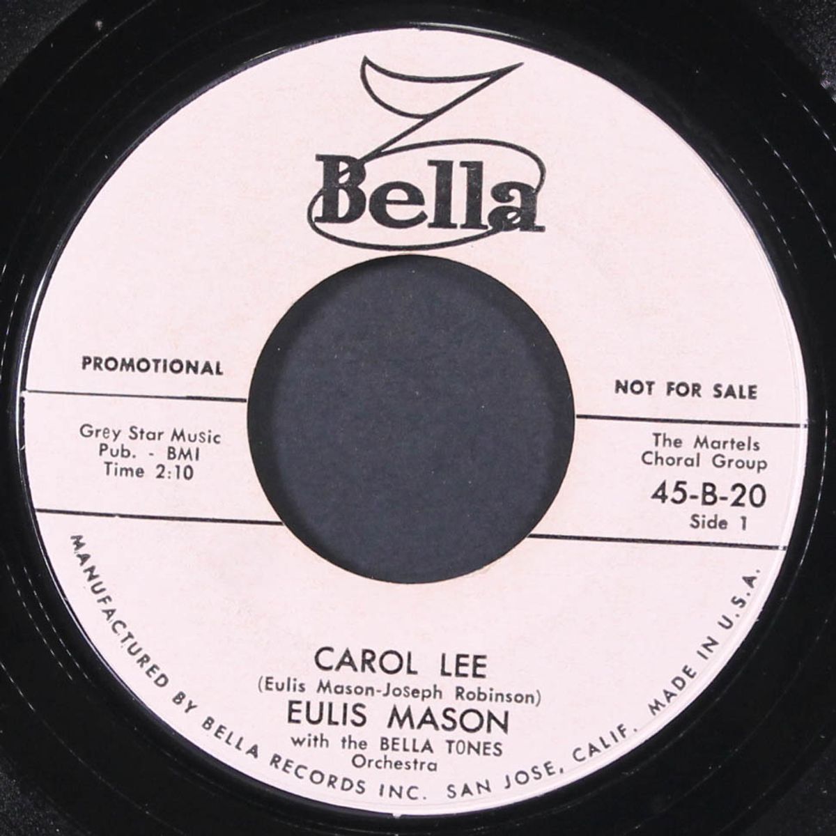 carol lee / rockin' santa claus by EULIS MASON / MARTELS