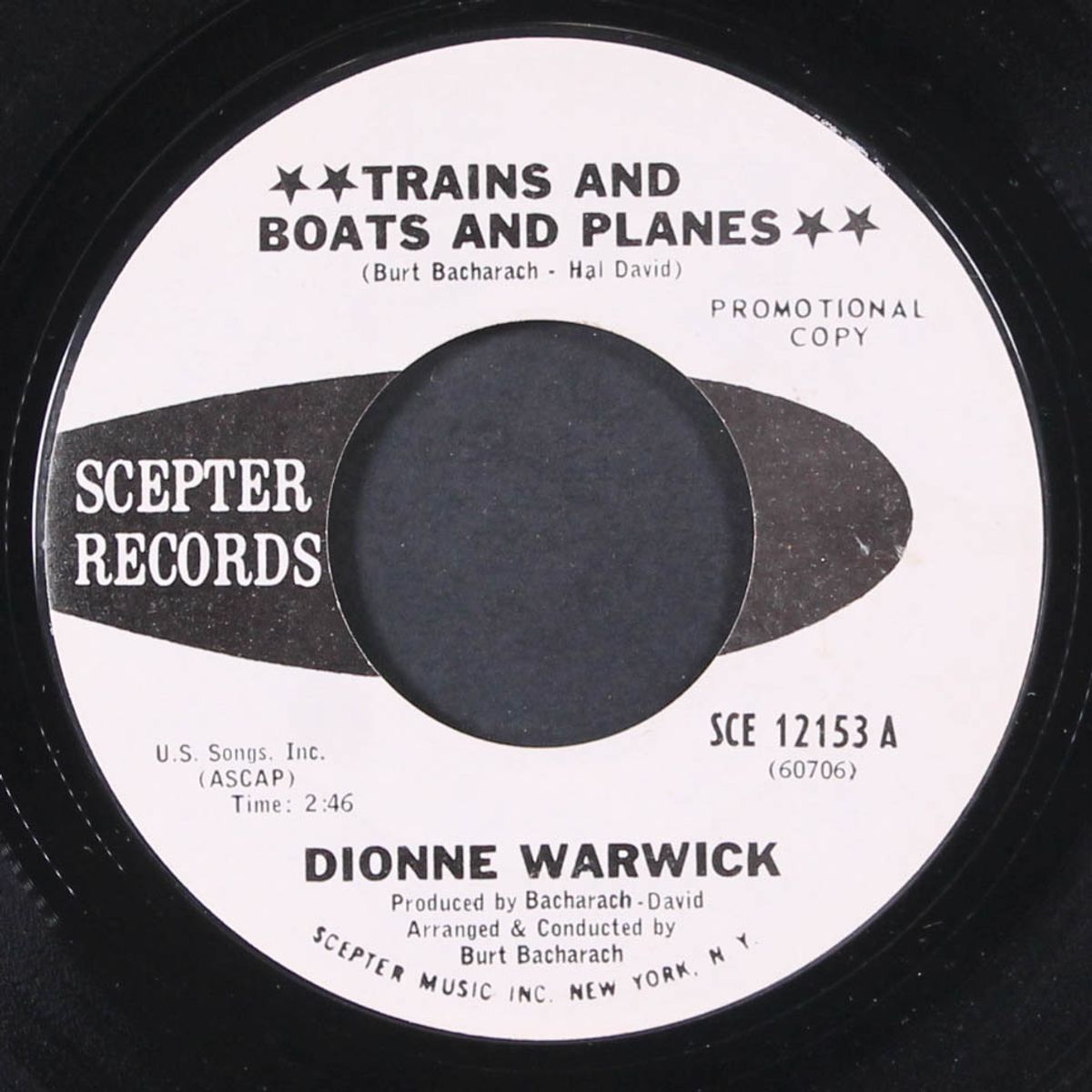 trains and boats and planes / don't go breaking my heart by DIONNE WARWICK