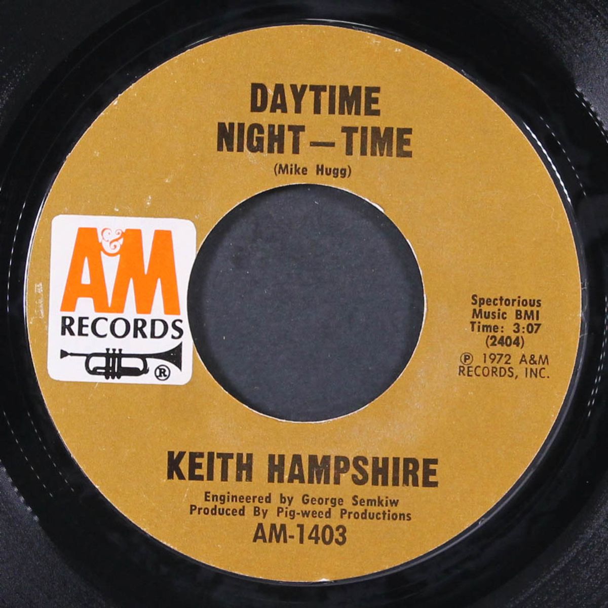 daytime night-time / turned the other way by KEITH HAMPSHIRE