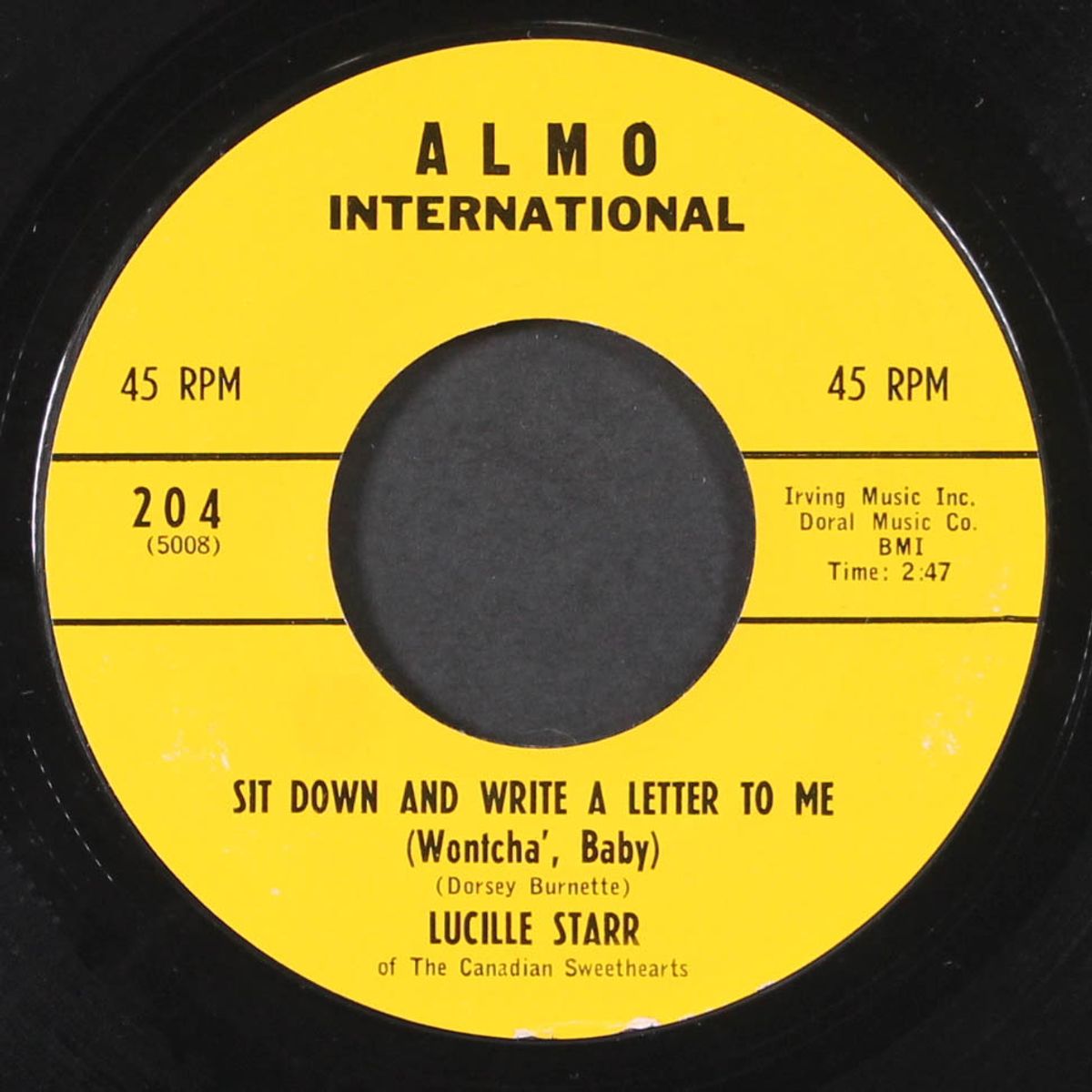 the french song by LUCILLE STARR