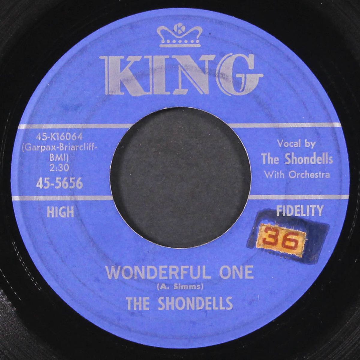 i gotta tell it / wonderful one by SHONDELLS