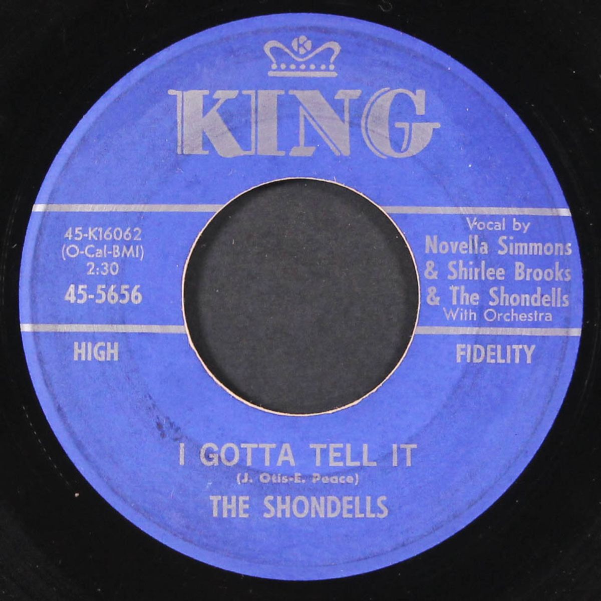i gotta tell it / wonderful one by SHONDELLS