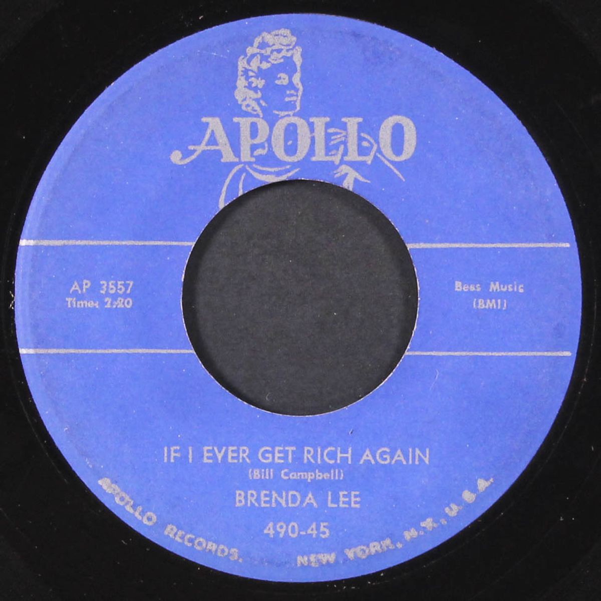 i ain't gonna give nobody none / if i ever get rich again by BRENDA LEE