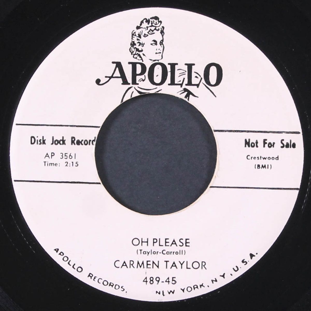 teen-age ball / oh please by CARMEN TAYLOR