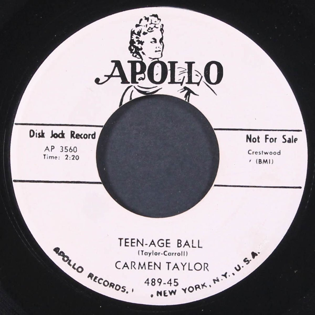 teen-age ball / oh please by CARMEN TAYLOR