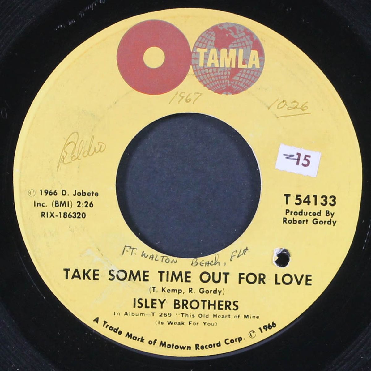 take some time out for love / who could ever doubt my love by ISLEY BROTHERS