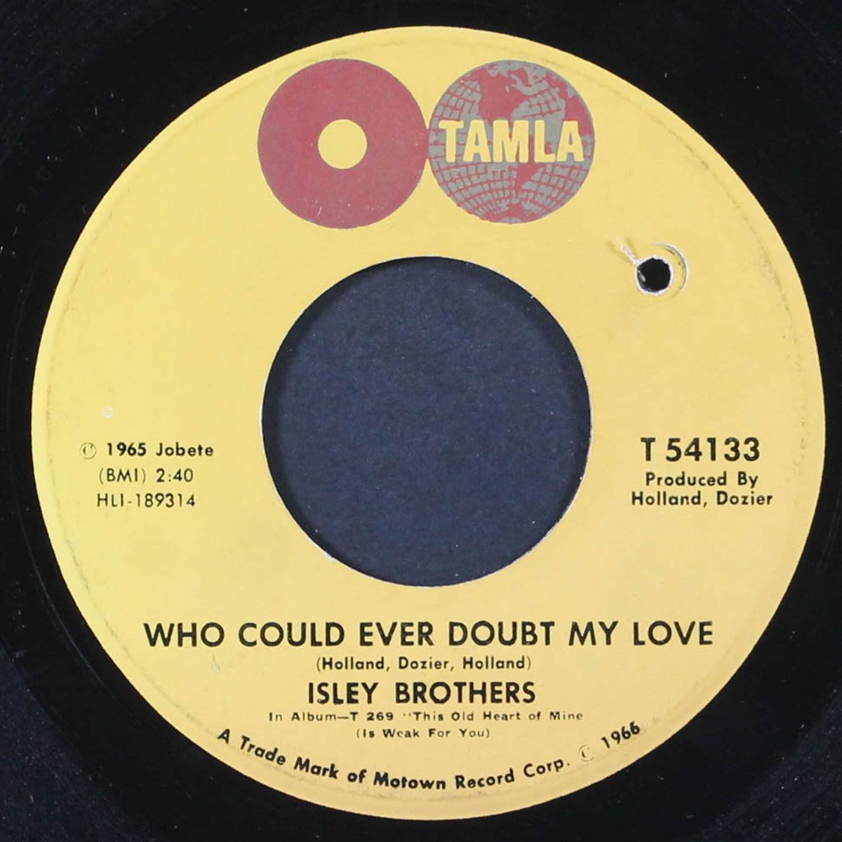 take some time out for love / who could ever doubt my love by ISLEY BROTHERS