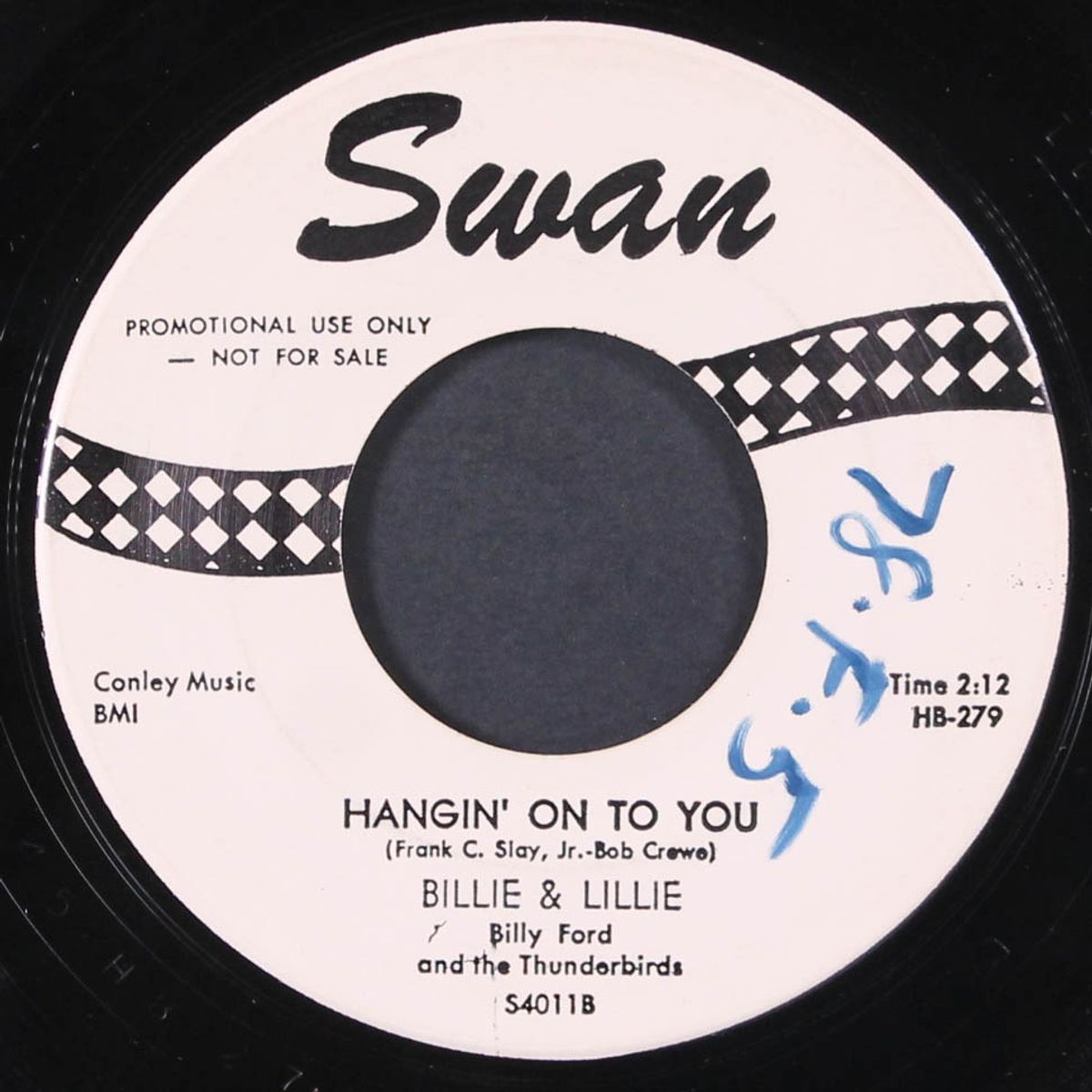 hangin' on to you / the greasy spoon by BILLIE & LILLIE