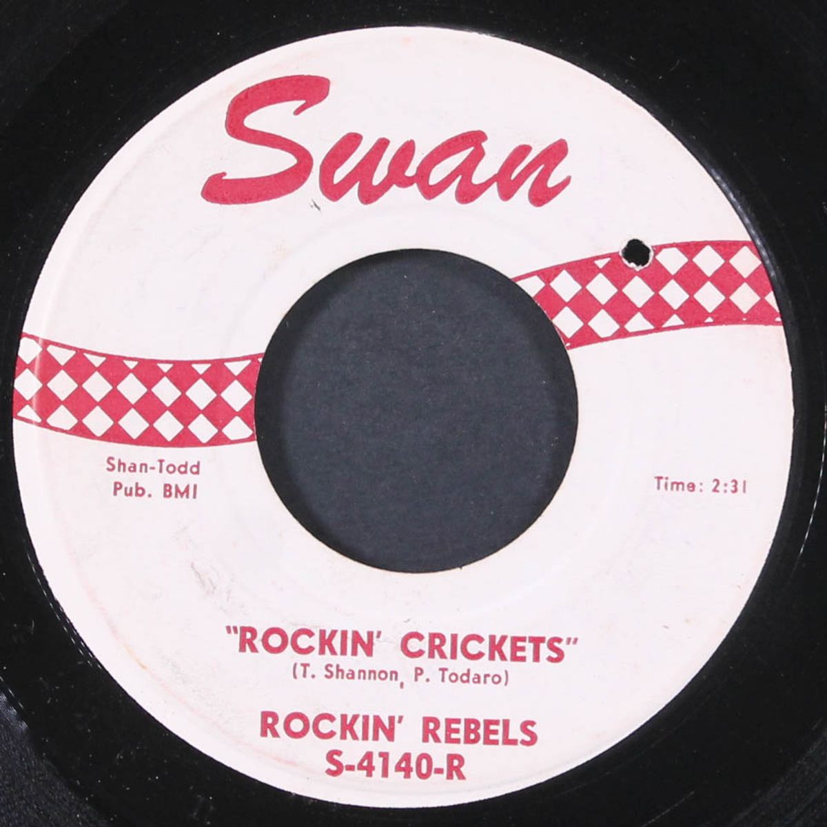 rockin' crickets / hully gully rock by ROCKIN' REBELS