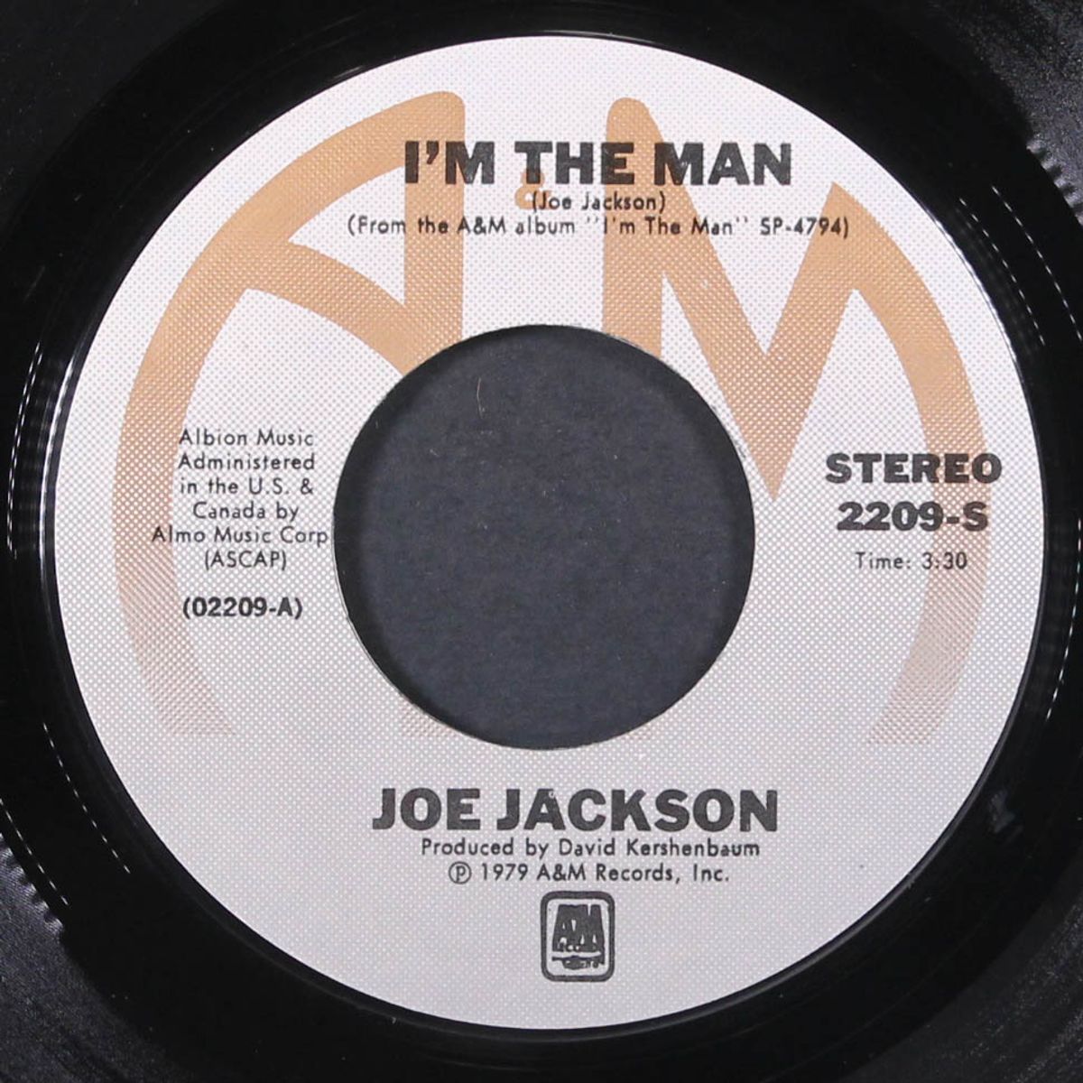 i'm the man / come on by JOE JACKSON