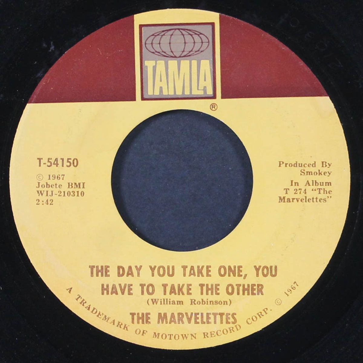 when you're young and in love / the day you take one, you have to take by MARVELETTES