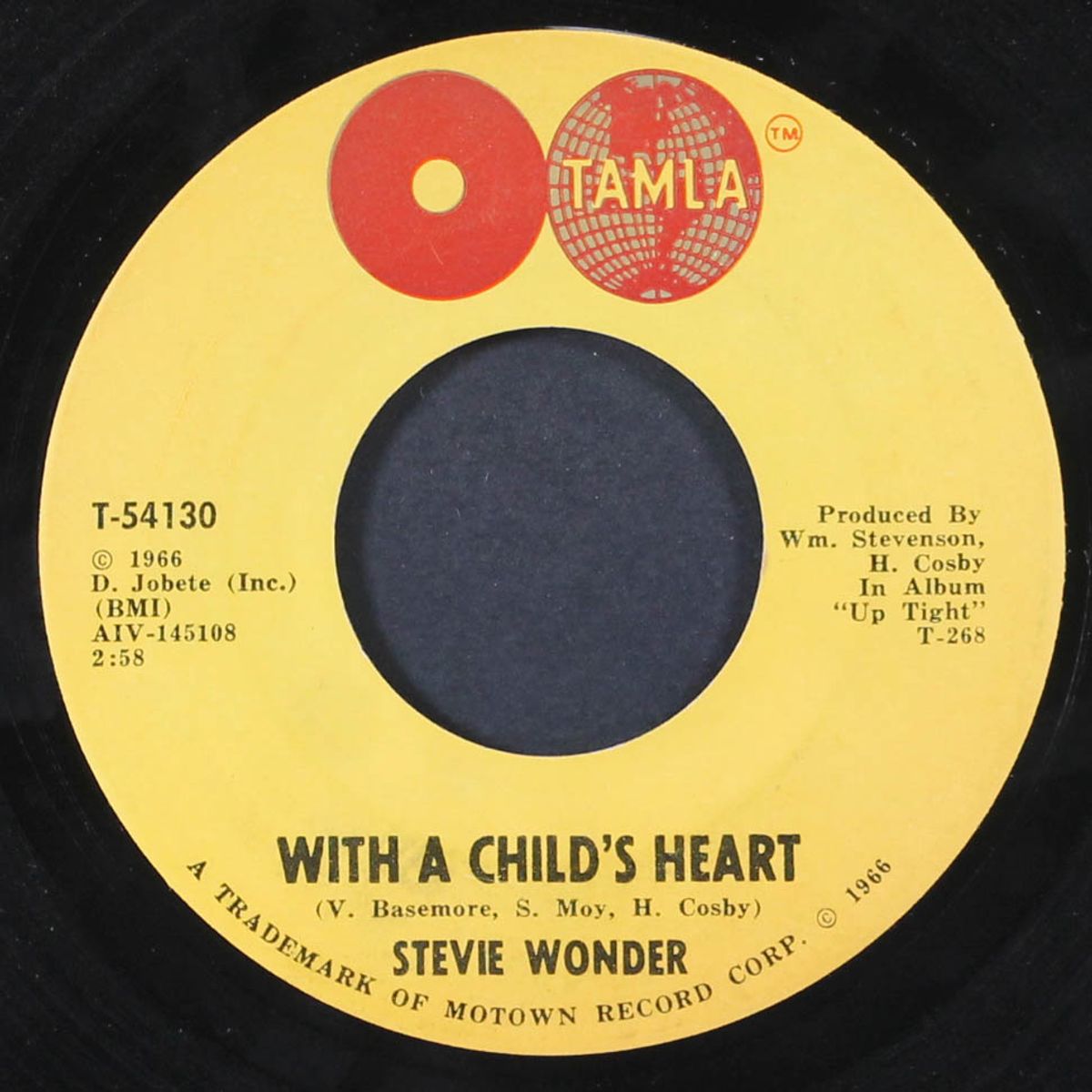 nothing's too good for my baby / with a child's heart by STEVIE WONDER