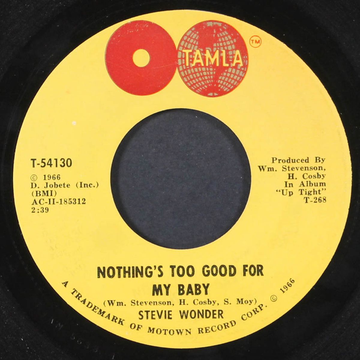 nothing's too good for my baby / with a child's heart by STEVIE WONDER