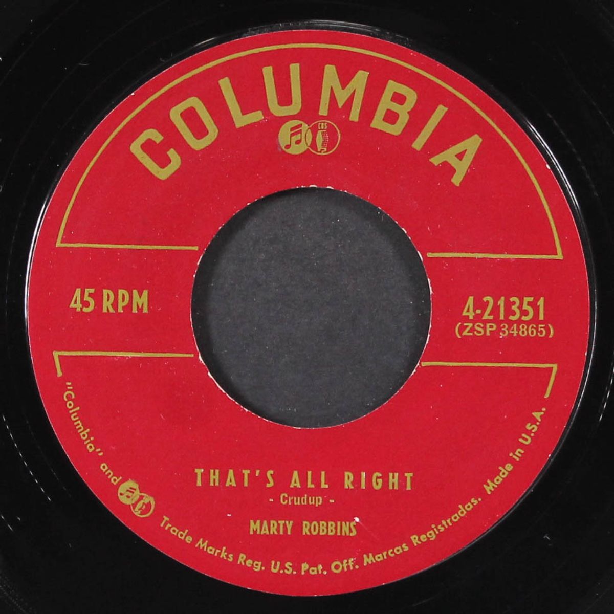 that's all right / gossip by MARTY ROBBINS