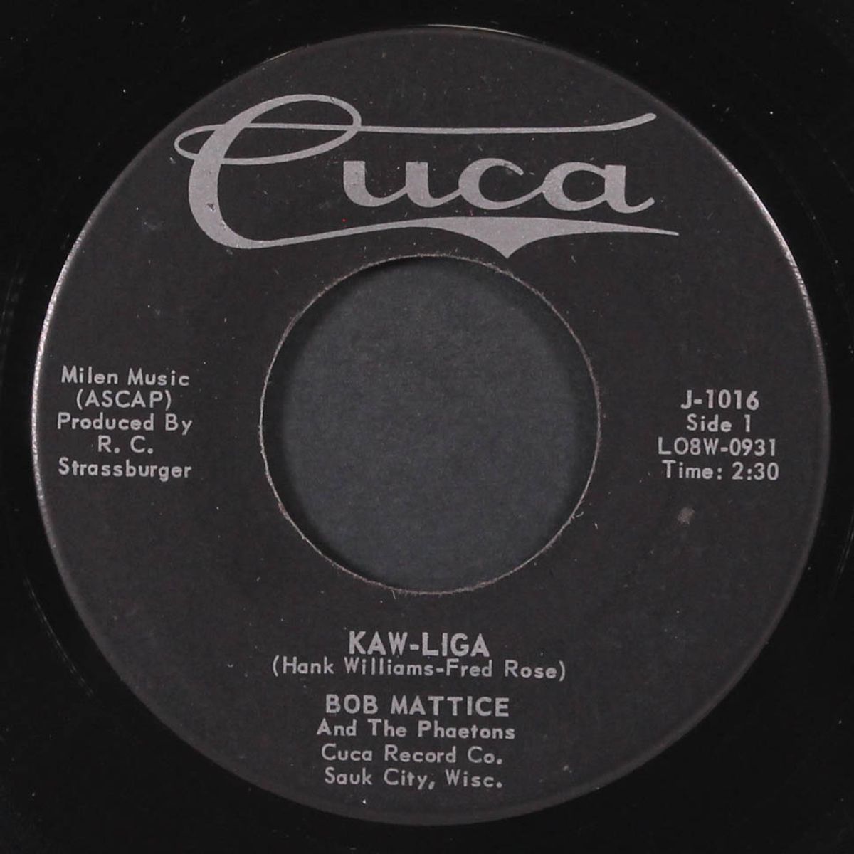 kaw-liga / what's all this by BOB MATTICE & PHAETONS