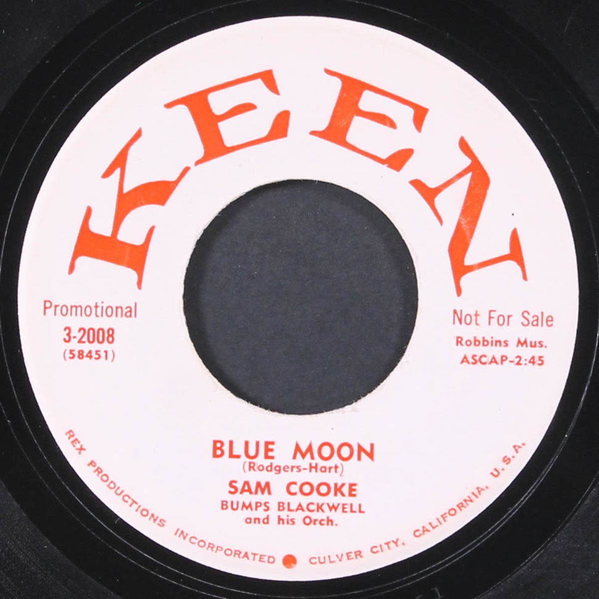 love you most of all / blue moon by SAM COOKE