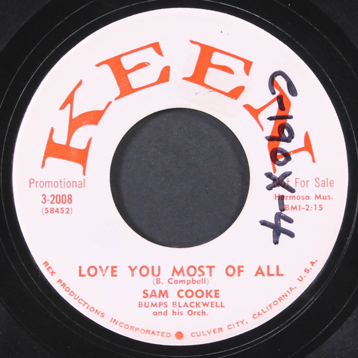 love you most of all / blue moon by SAM COOKE