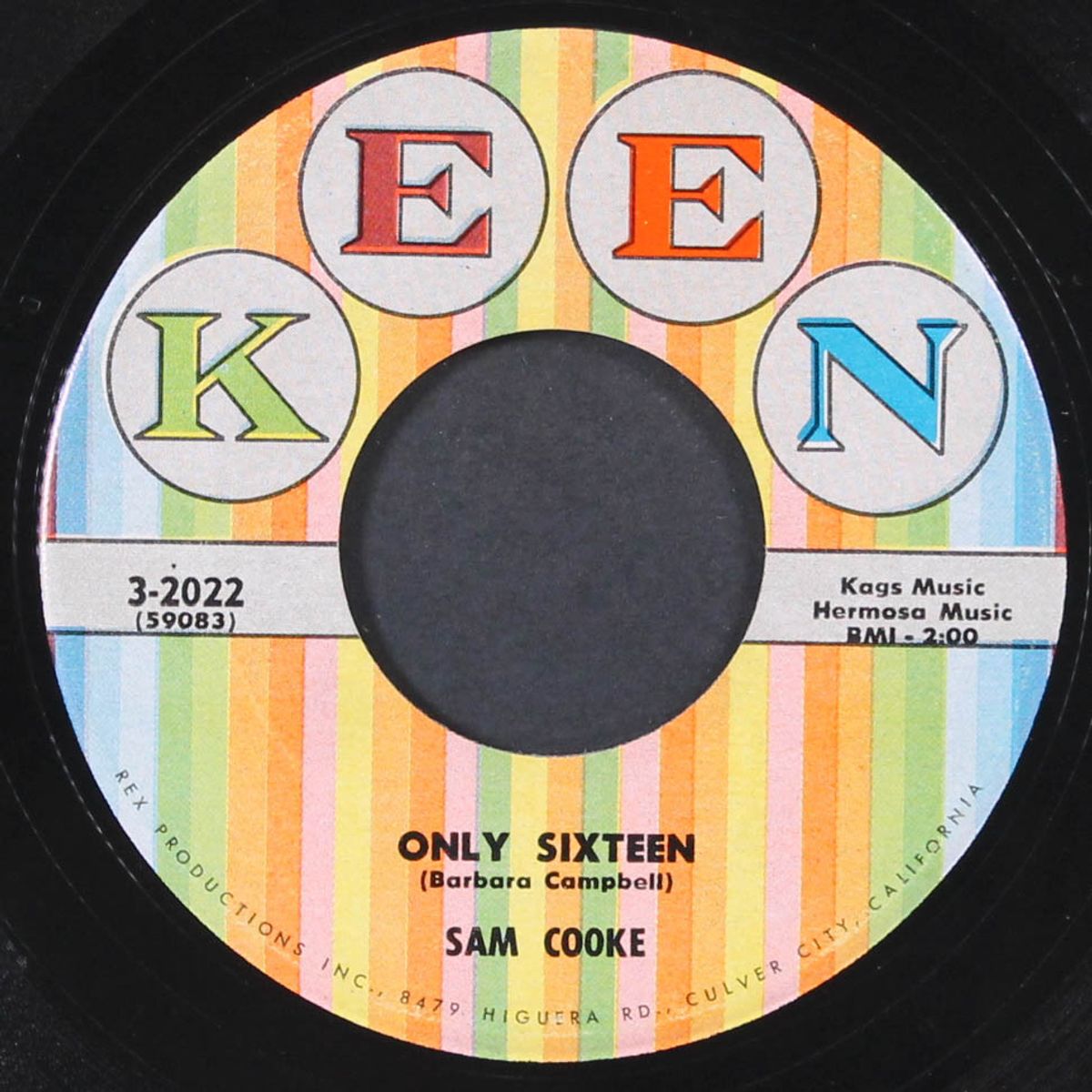 only sixteen / let's go steady again by SAM COOKE