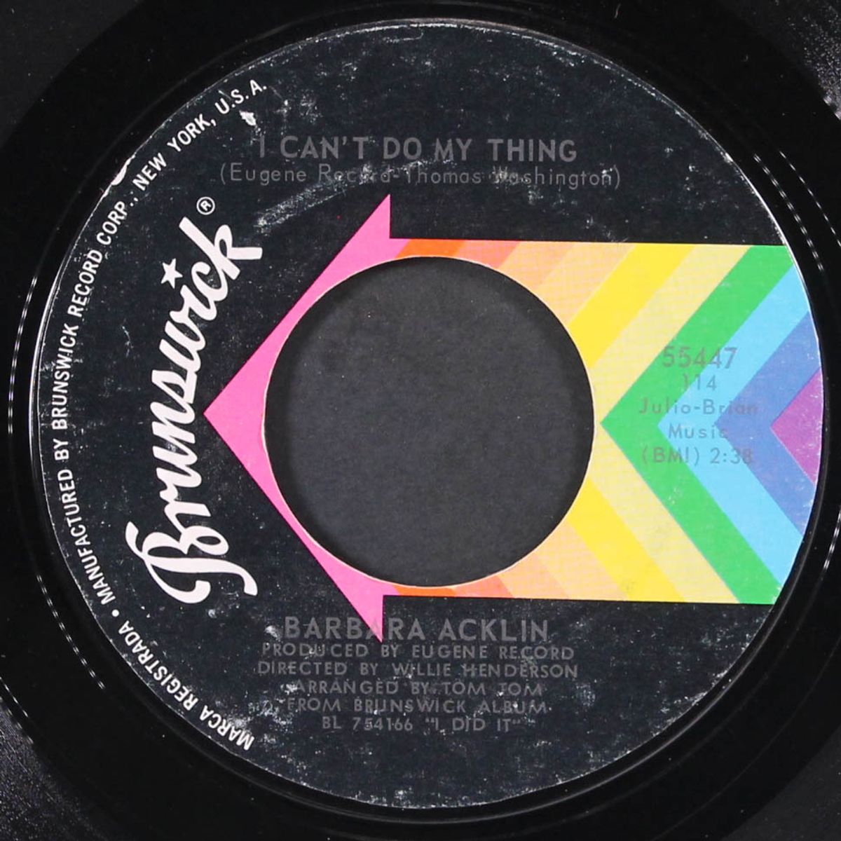 i can't do my thing / make the man love you by BARBARA ACKLIN