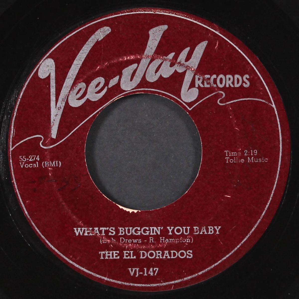 at my front door / what's buggin' you baby by EL DORADOS