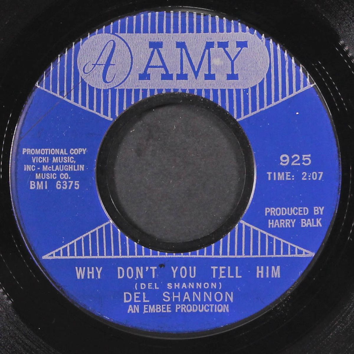 break up / why don't you tell him by DEL SHANNON