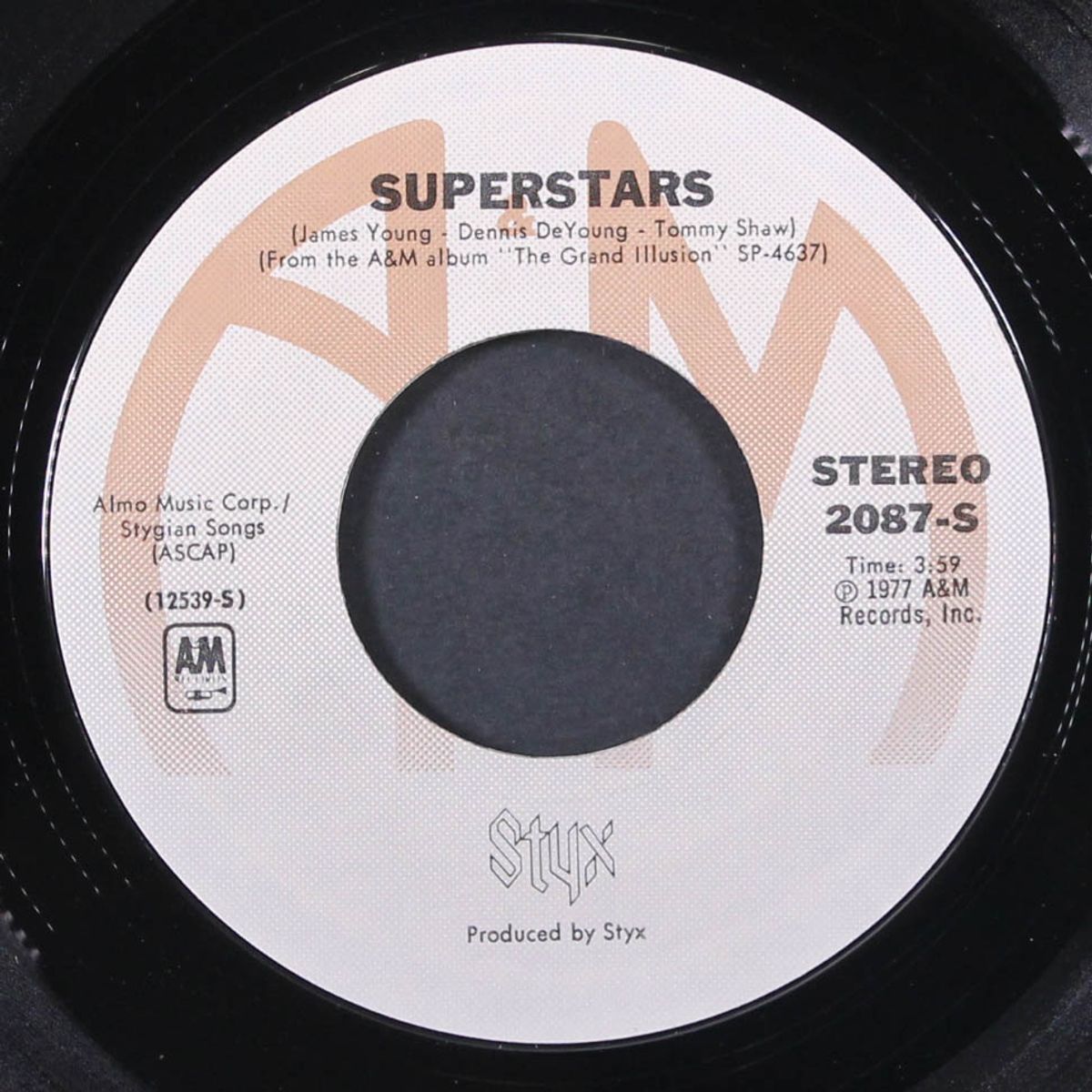 blue collar man / superstars by STYX