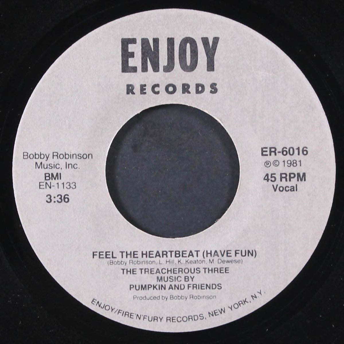 feel the heartbeat (have fun) / instro by TREACHEROUS THREE