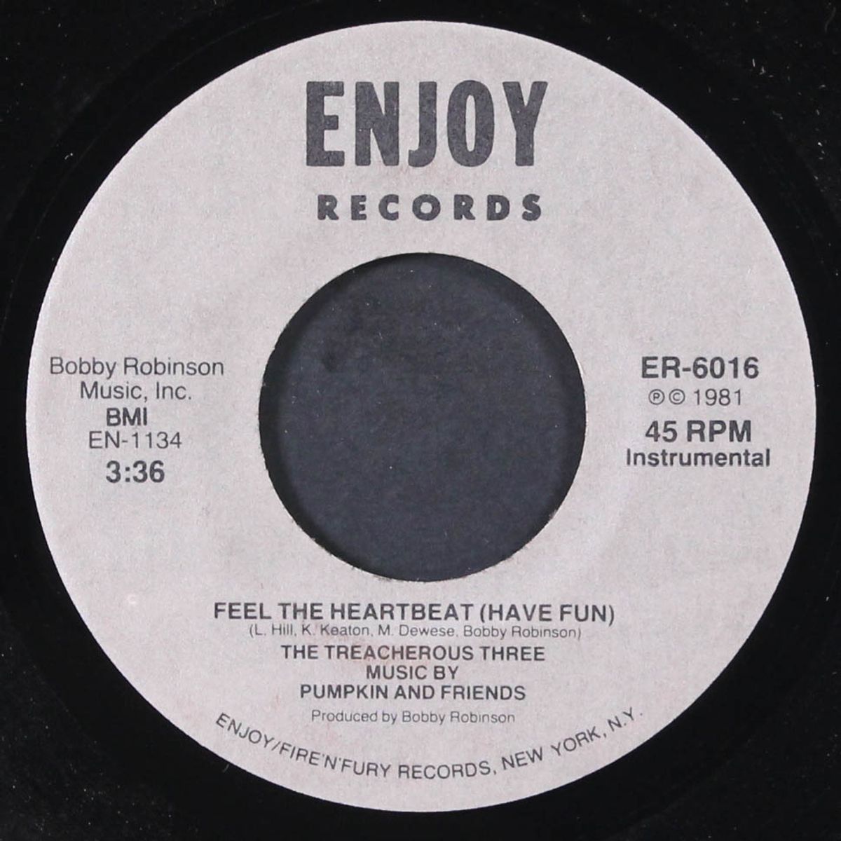 feel the heartbeat (have fun) / instro by TREACHEROUS THREE