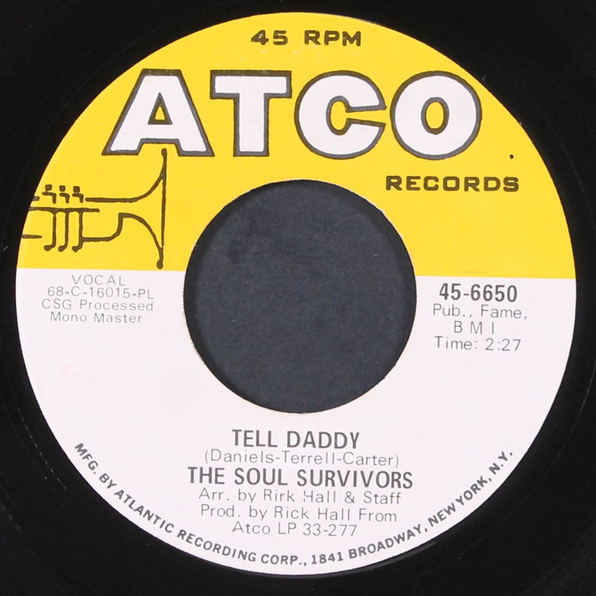 mama soul / tell daddy by SOUL SURVIVORS