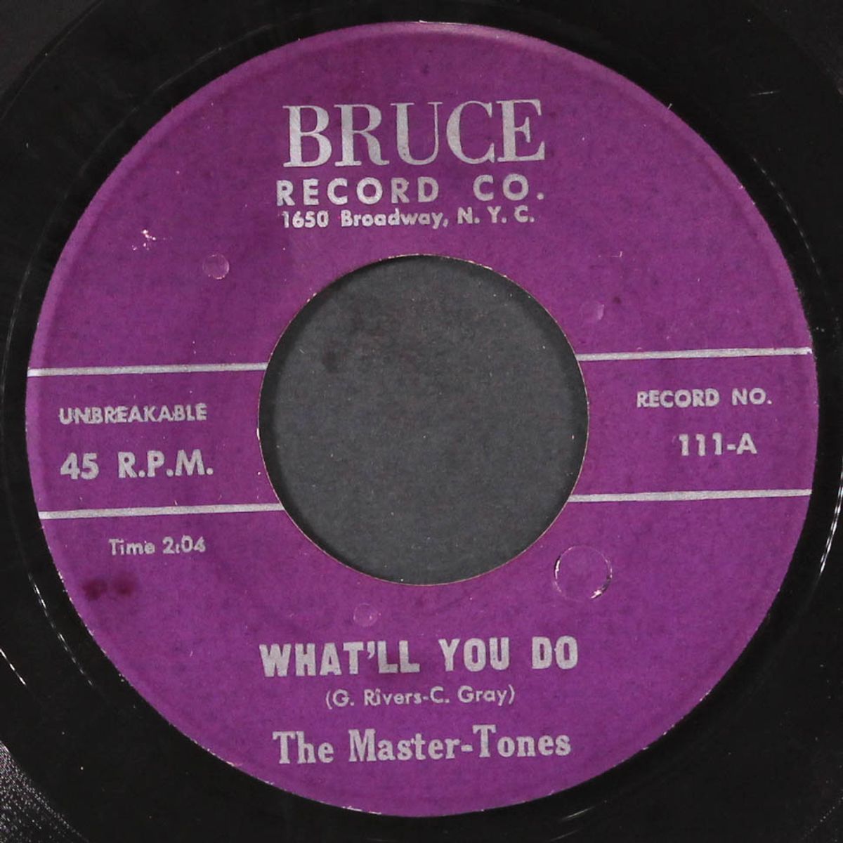 tell me / what'll you do by MASTER-TONES