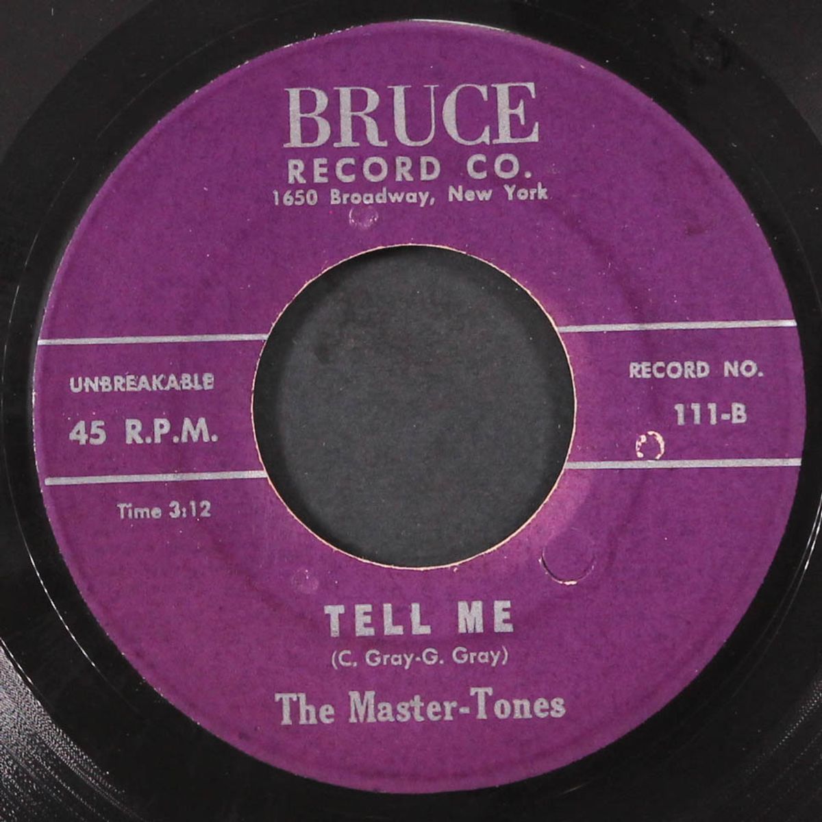 tell me / what'll you do by MASTER-TONES