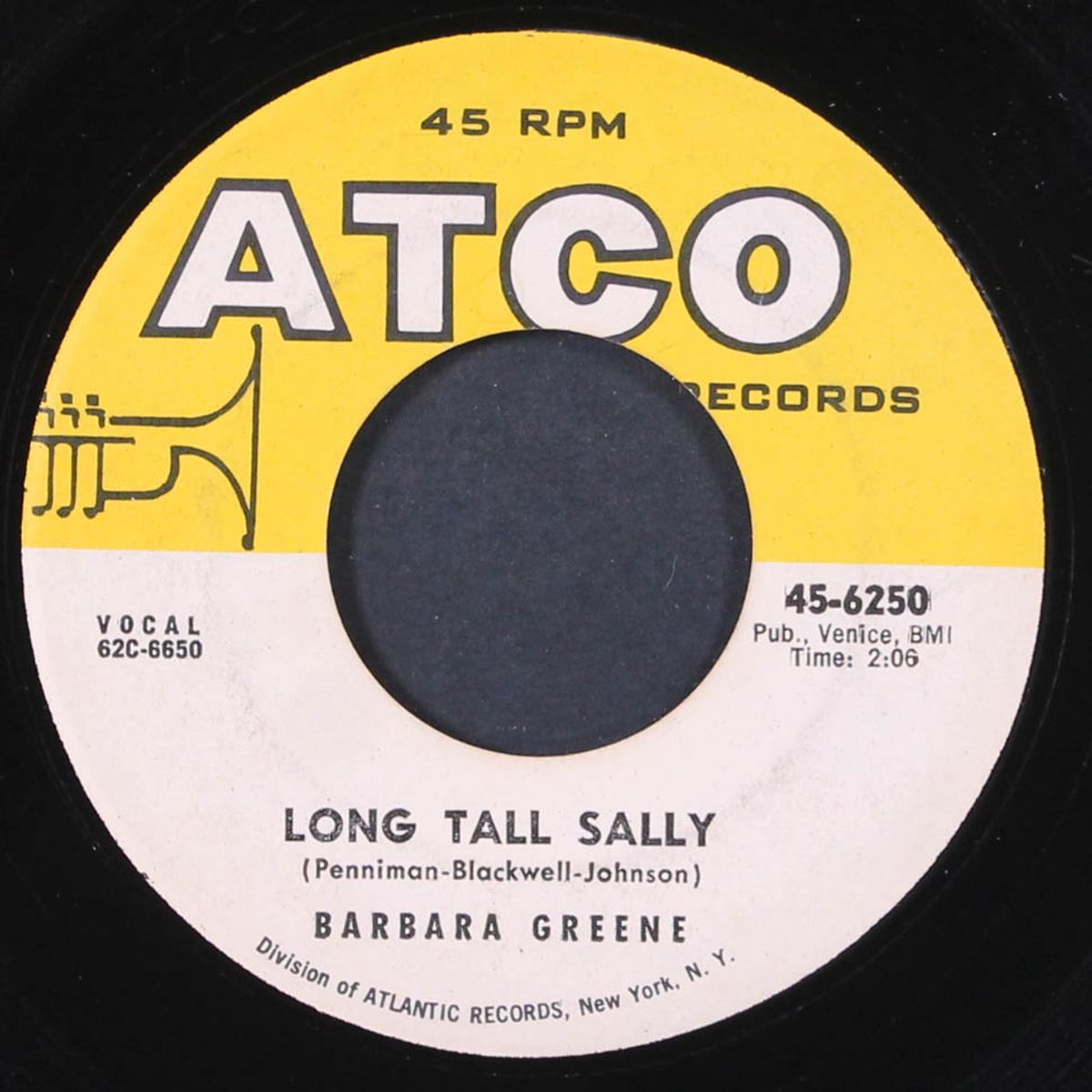 long tall sally / slippin' and slidin' by BARBARA GREENE