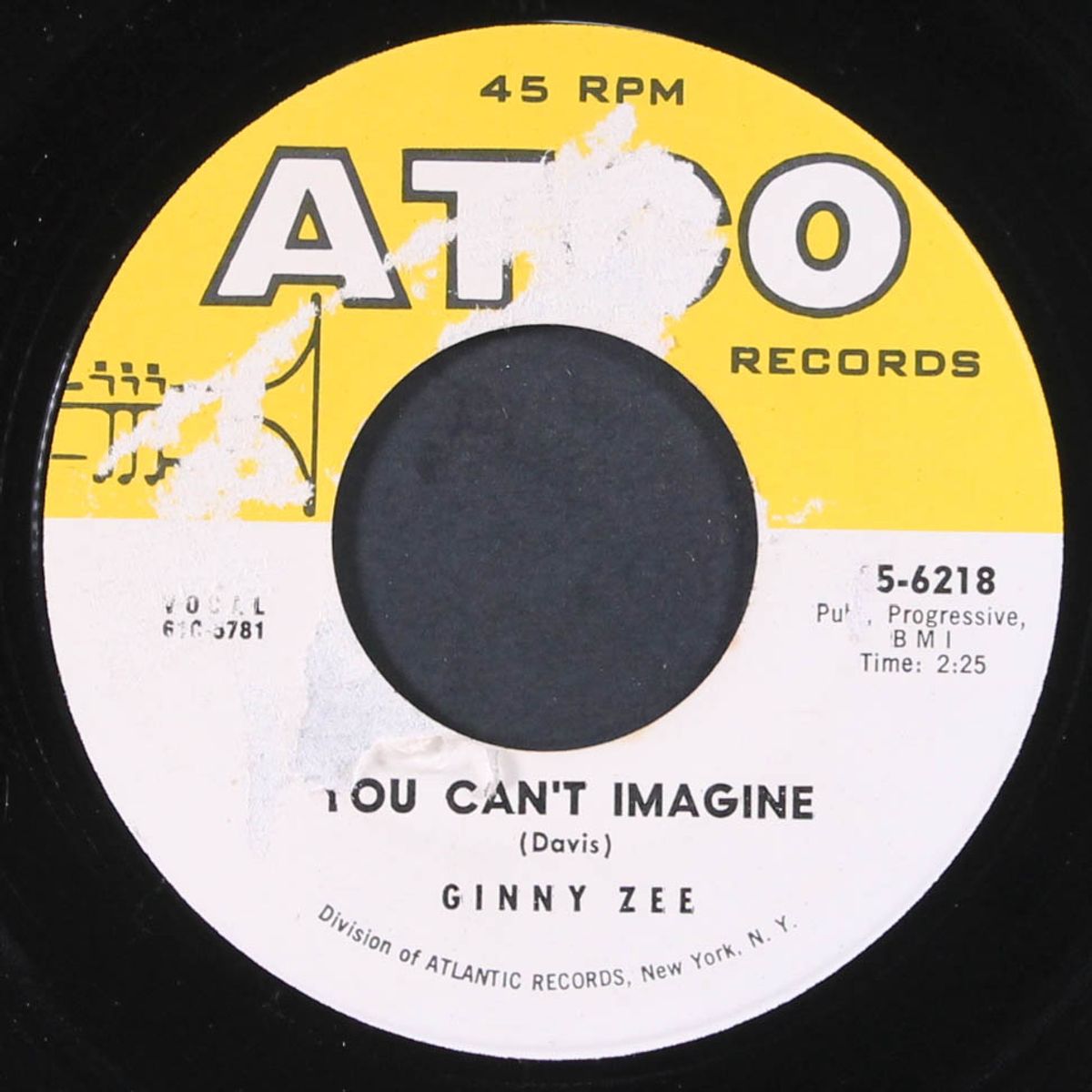 bobby baby / you can't imagine by GINNY ZEE & GROUP