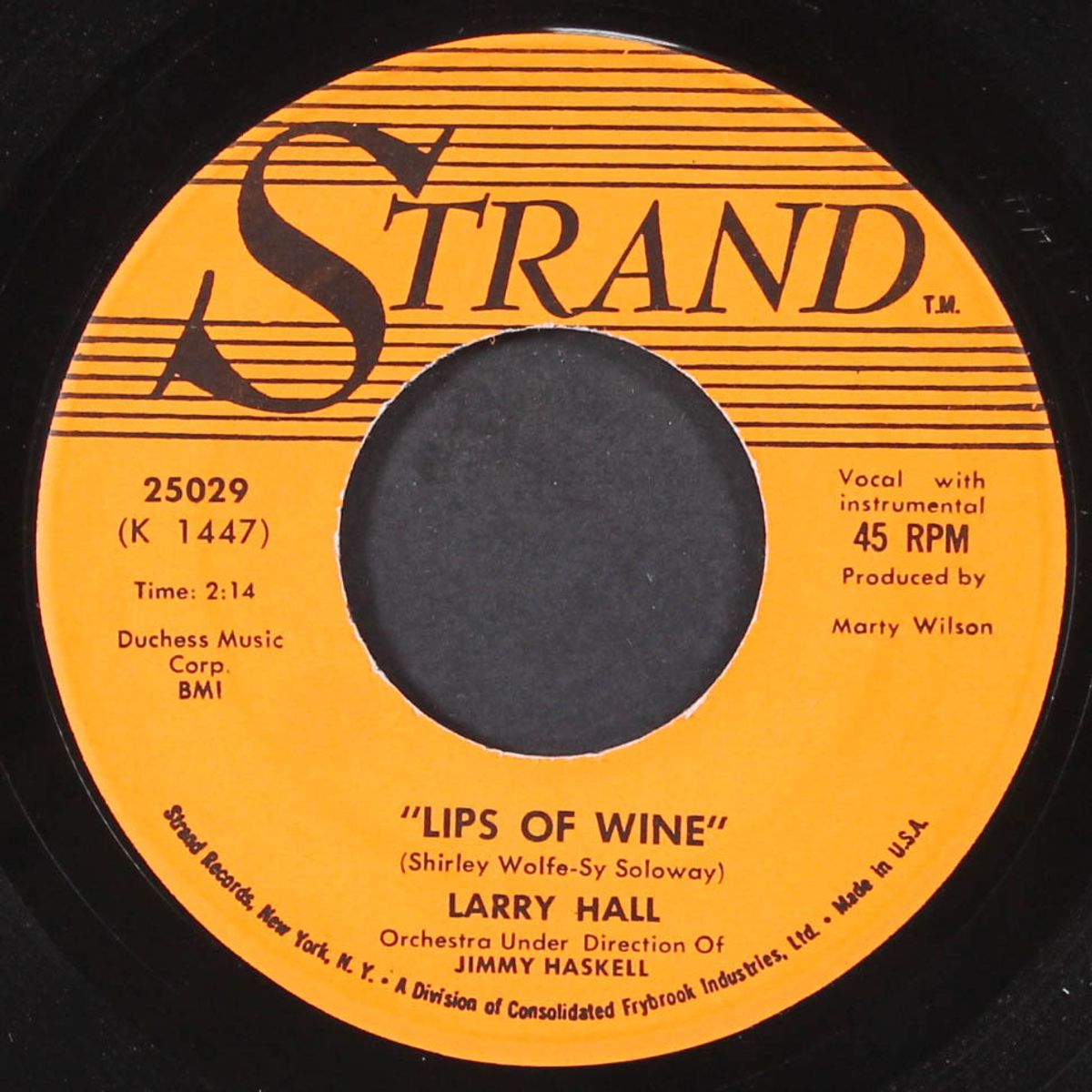 lips of wine / rebel heart by LARRY HALL