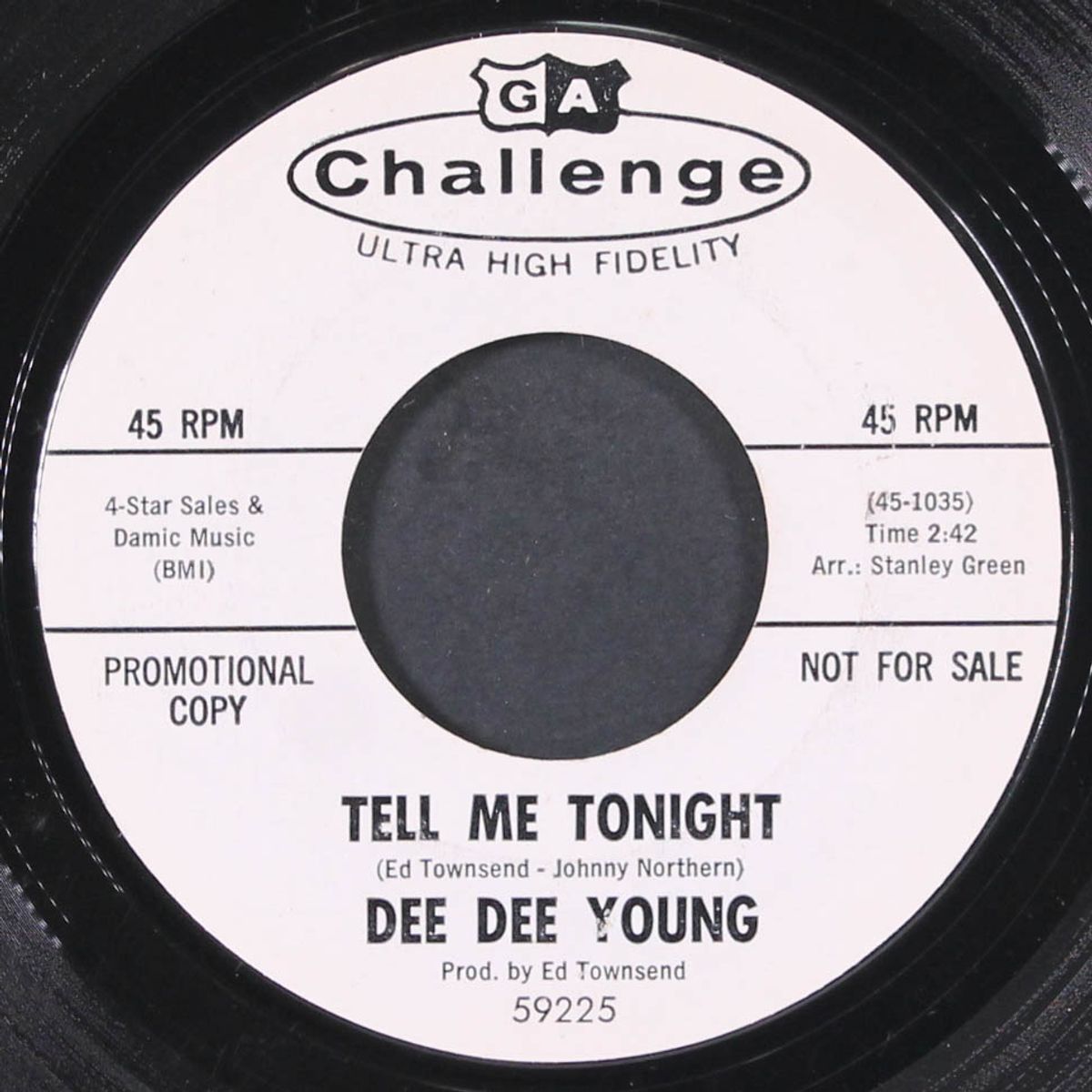 you haven't seen nothin' / tell me tonight by DEE DEE YOUNG