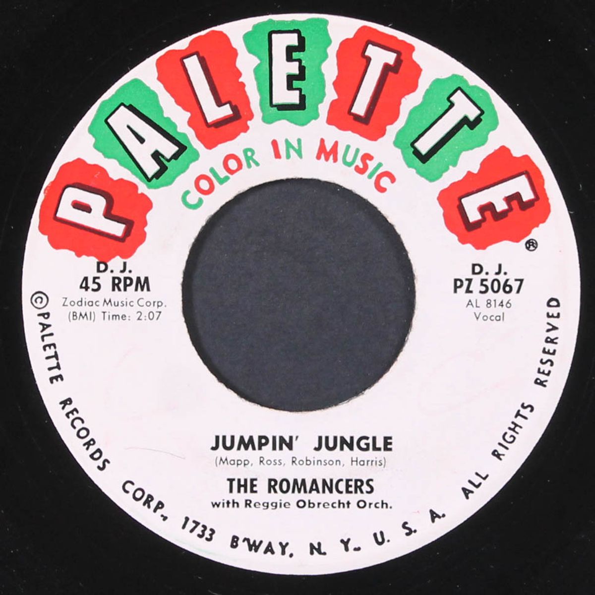 moody / jumpin' jungle by ROMANCERS