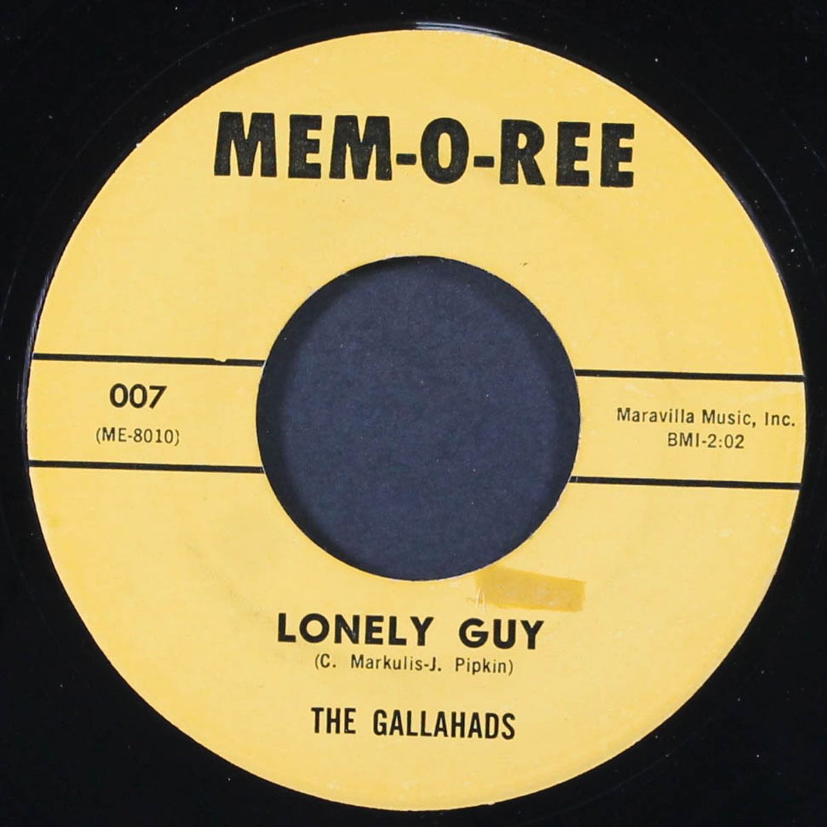 lonely guy / cradle rock by GALLAHADS / HEARTBREAKERS