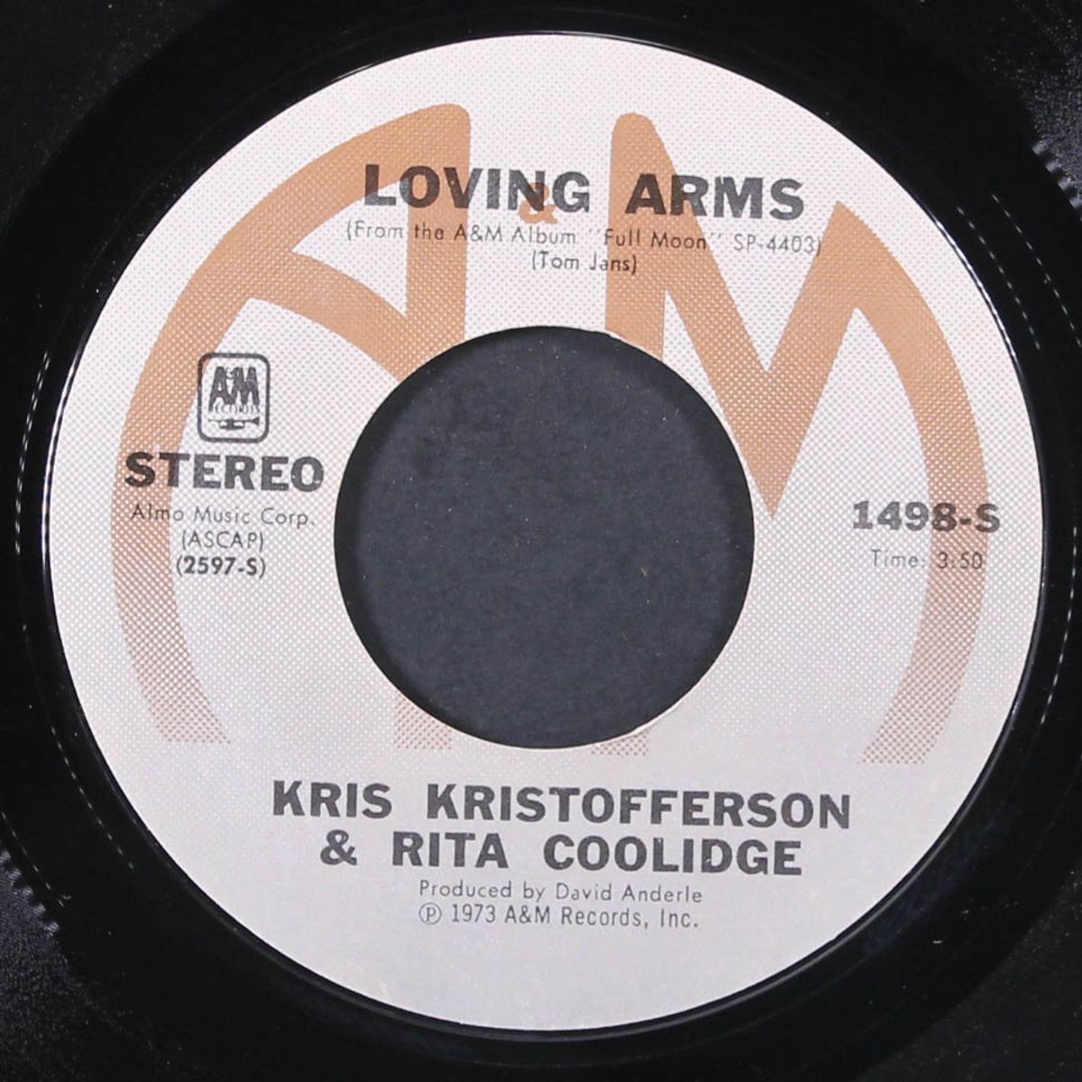 loving arms / i'm down by KRIS KRISTOFFERSON & RITA COOLIDGE