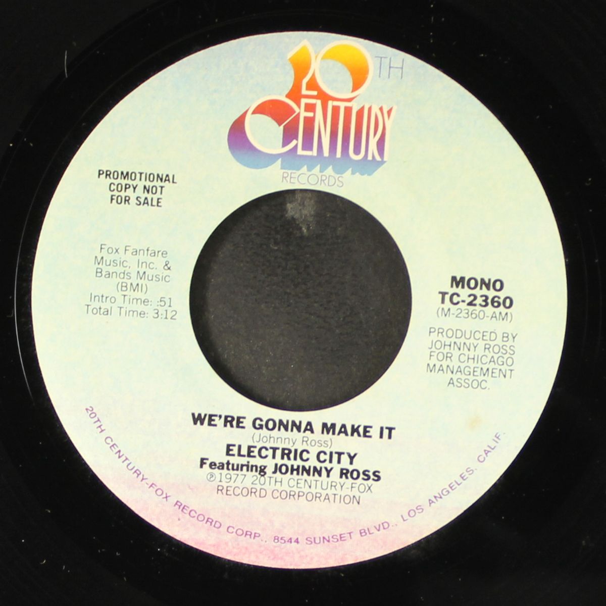 we're gonna make it / mono by ELECTRIC CITY FEAT. JOHNNY ROSS