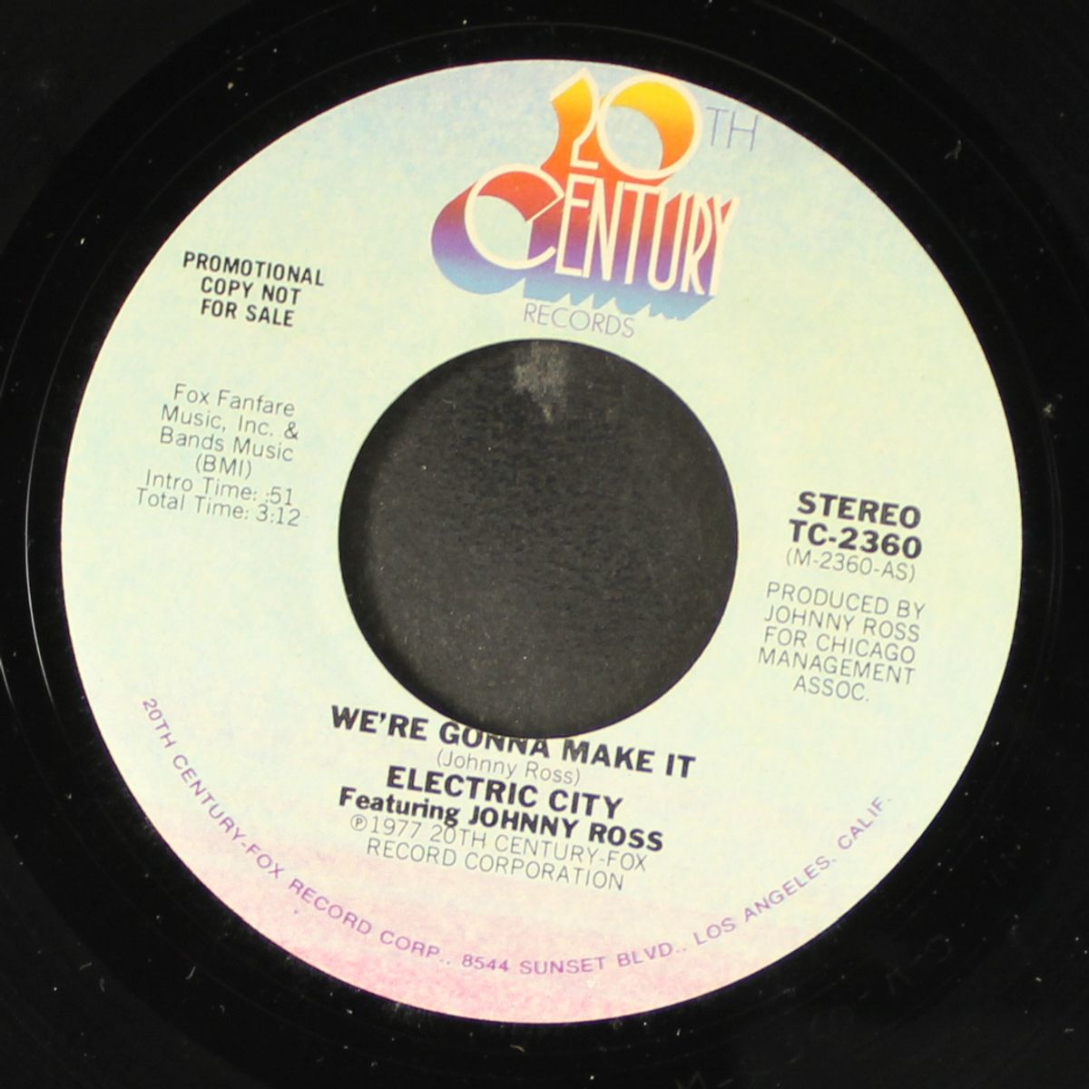we're gonna make it / mono by ELECTRIC CITY FEAT. JOHNNY ROSS