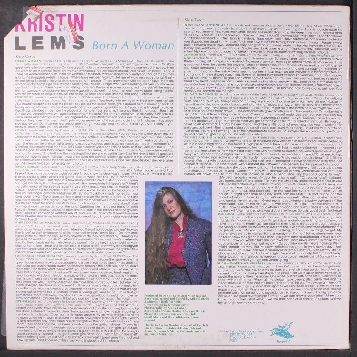 born a woman by KRISTIN LEMS