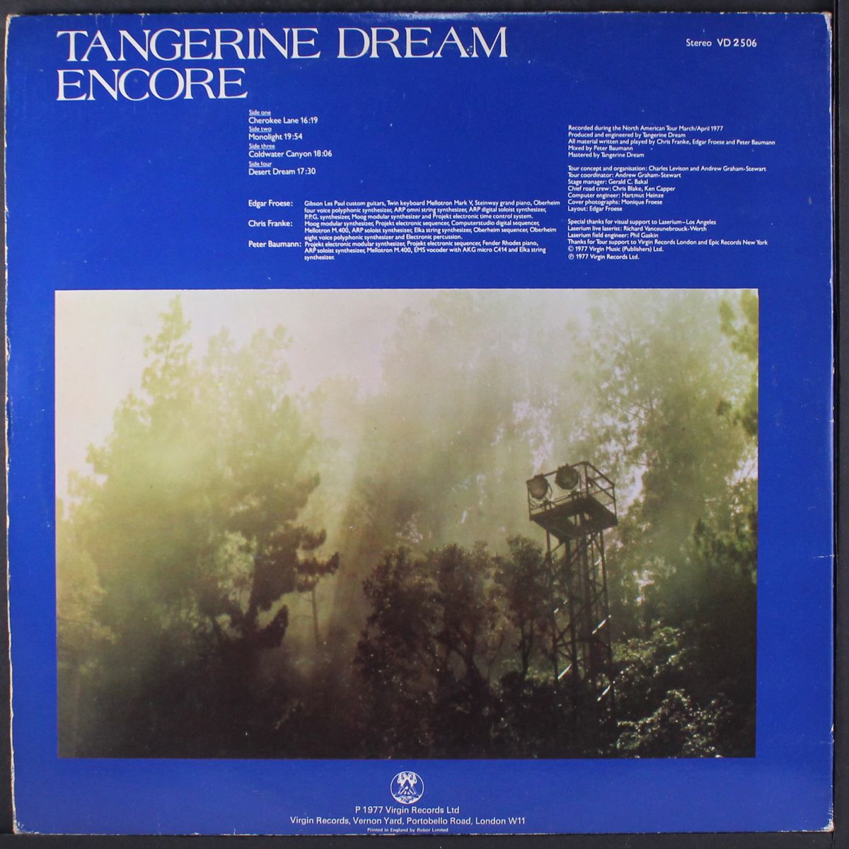 encore by TANGERINE DREAM