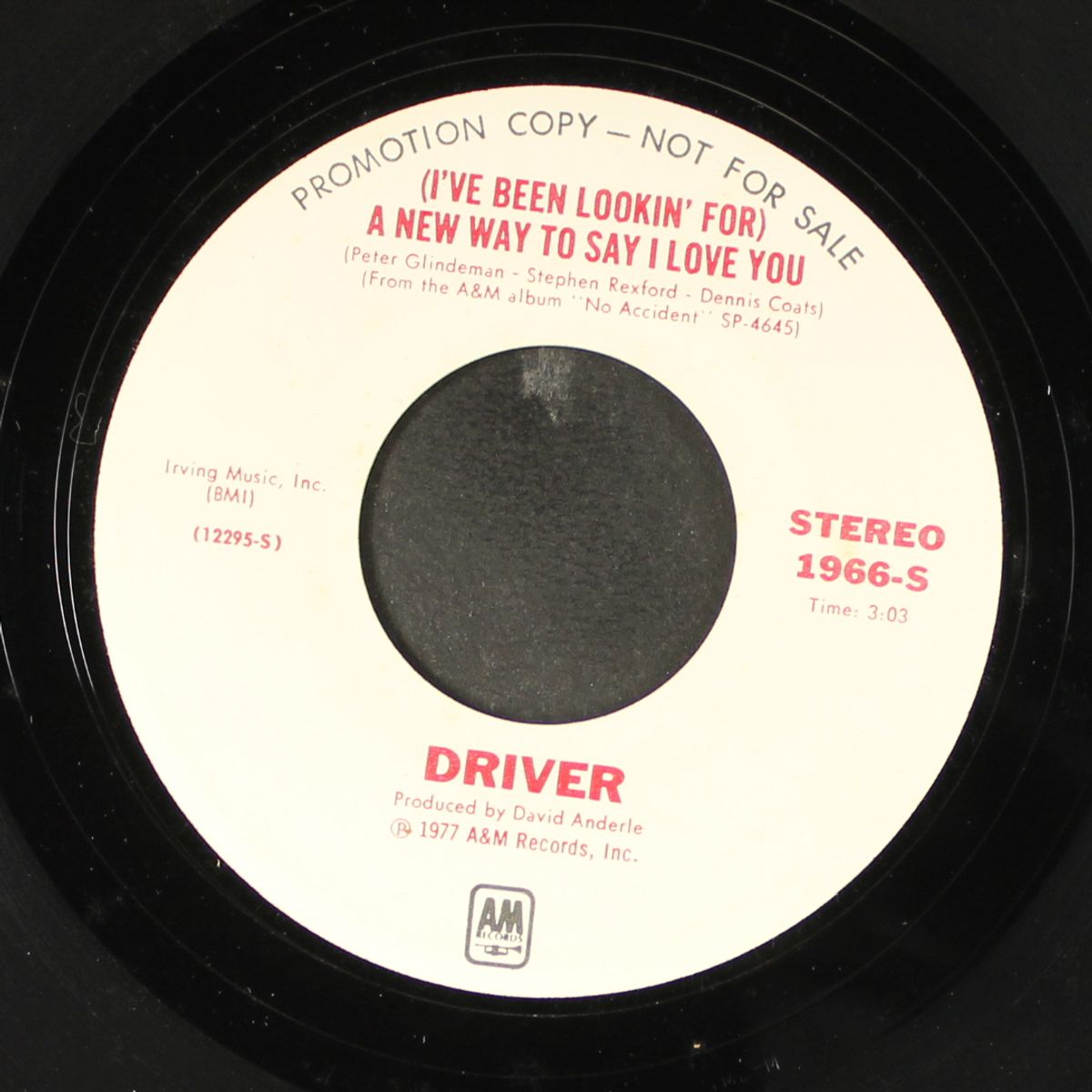 (i've been lookin' for a new way to say i love you / mono) by DRIVER