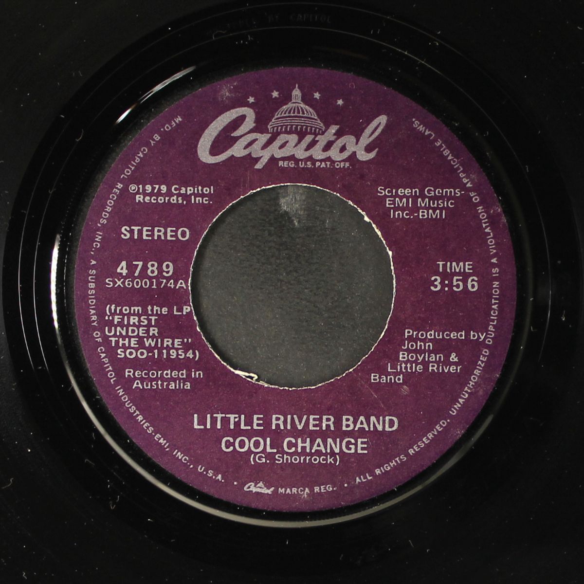 middle man / cool change by LITTLE RIVER BAND