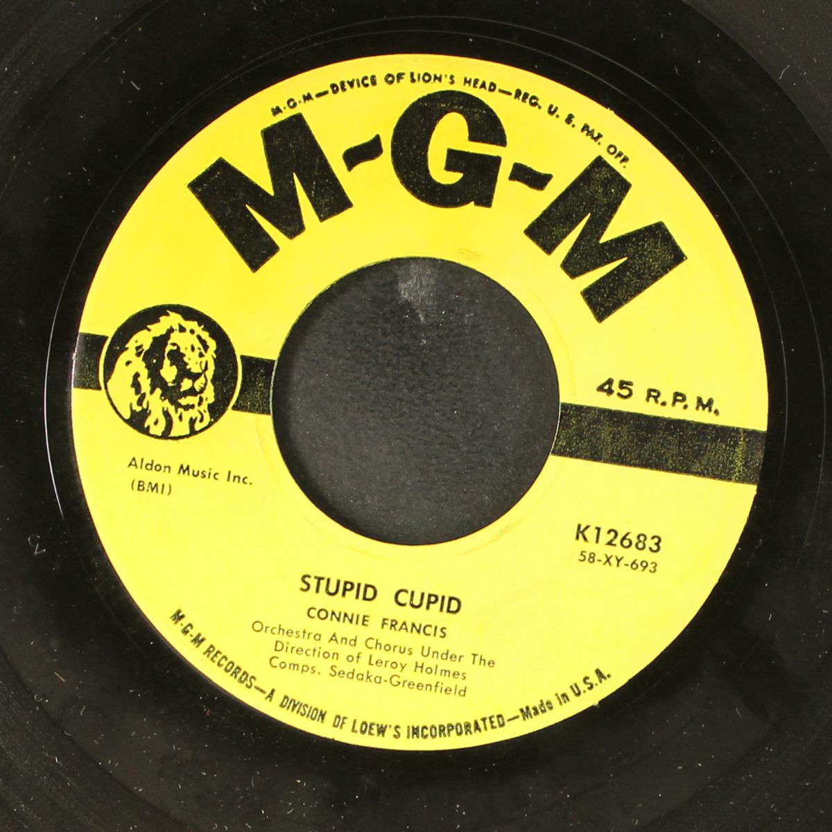 stupid cupid / carolina moon by CONNIE FRANCIS