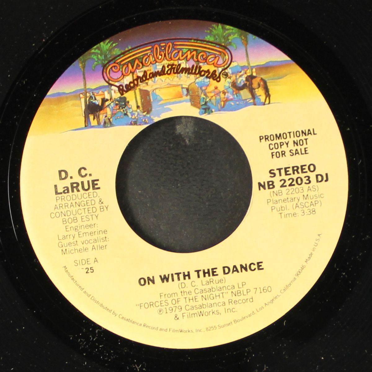 on with the dance / mono by D.C. LARUE