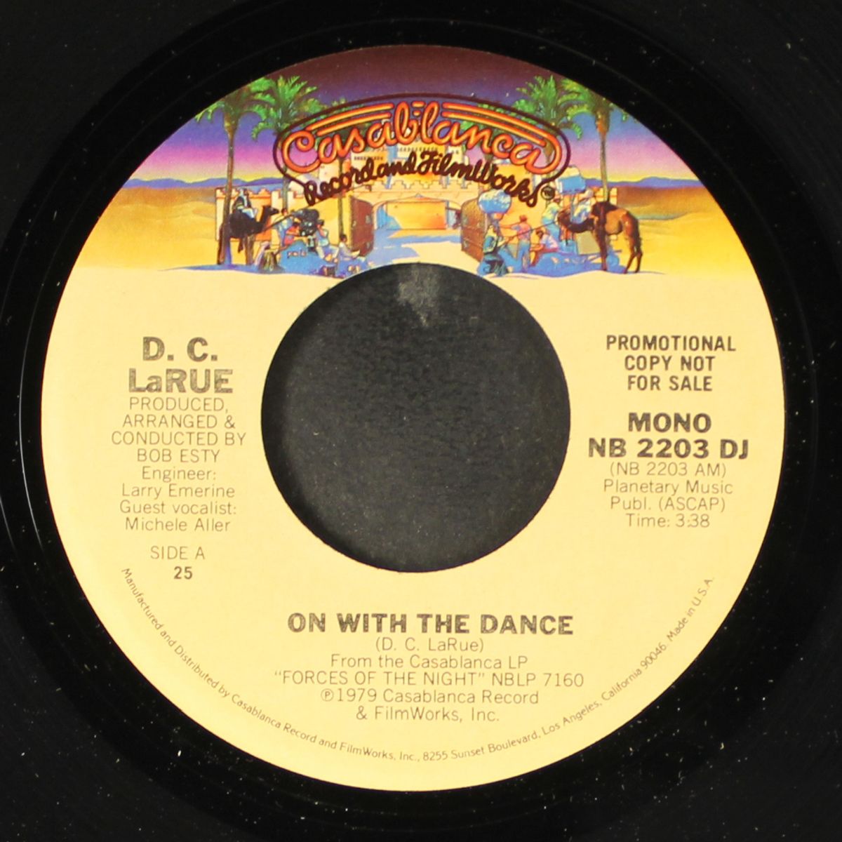 on with the dance / mono by D.C. LARUE