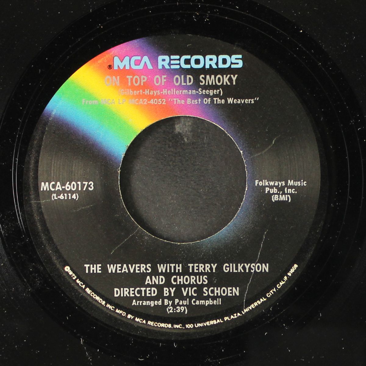 goodnight irene / on top of old smoky by WEAVERS