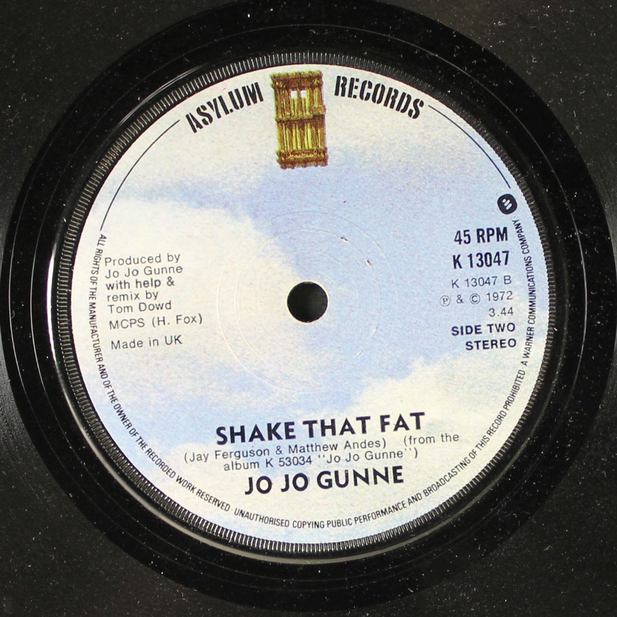 run run run / shake that fat by JO JO GUNNE
