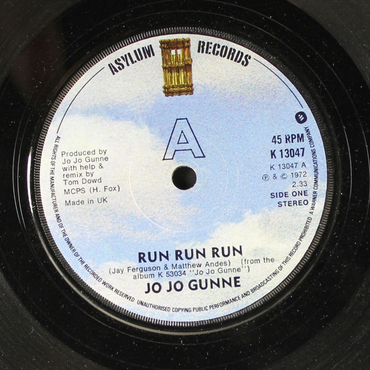 run run run / shake that fat by JO JO GUNNE